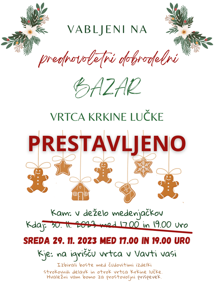 Plakat za prestavljen datum-at
