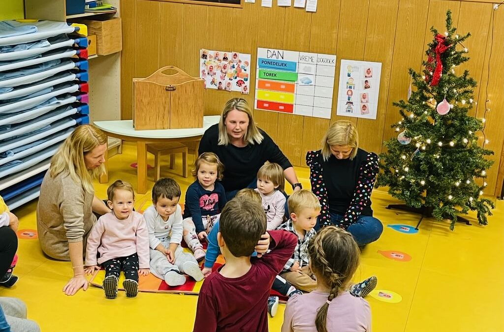 Decembrsko družinsko srečanje pri Balončkih